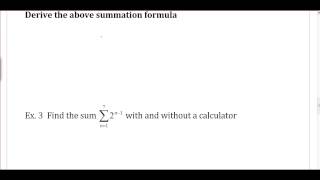 Precalc Honors Section 8.3 Video Notes