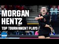 Morgan Hentz's top NCAA volleyball tournament plays