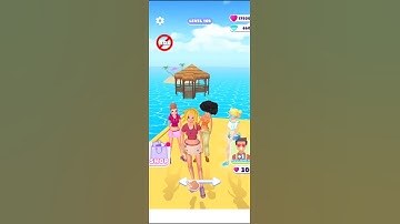 Makeover Run All Levels (Level 106) Gameplay (Android, ios ) #MakeOverRun #shorts #Short