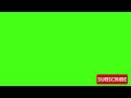 100% Free Green Screen - subscribe | Chroma Key Effect