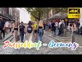 DUESSELDORF, GERMANY 4K WALKING TOUR IN KOENIGSALLE &amp; ALTSTADT || BACK TO NORMAL || EUROPE TOUR