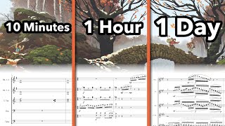 Composing in 10 Minutes vs. 1 Hour vs. 1 Day