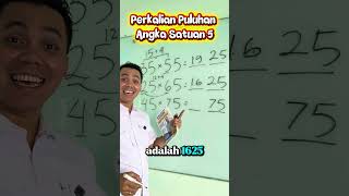 Trik cepat perkalian puluhan #trisnomathnian