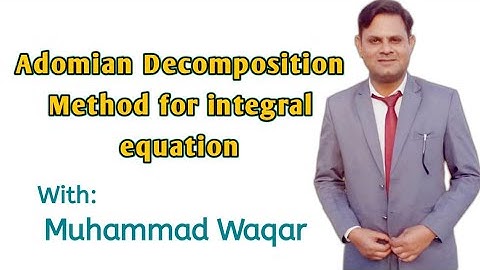 Adomian decomposition Method for Fredholm integral equations