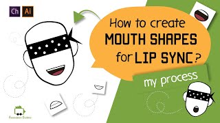 How to Create Mouth Shapes for Lip-Sync in Adobe Illustrator? [+Free Download]