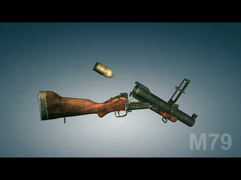 #M79 Grenade Launcher shooting | 3dGun
