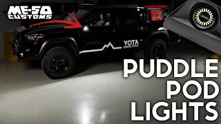 Meso Customs Puddle Pod Lights | Tacoma Installation