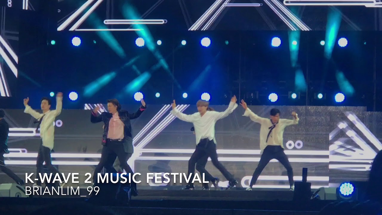 LIVE Black Suit - Super Junior - K-Wave 2 Music Festival ...