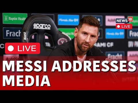 Lionel Messi LIVE | Inter Miami CF Hold A Press Conference In Tokyo | Lionel Messi Press Conference