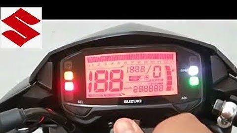 SUZUKI RAIDER 150 FI DIAGNOSTIC TROUBLE CODE