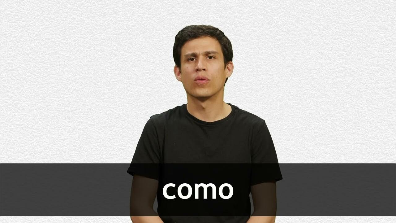 How To Pronounce COMO In Latin American Spanish YouTube ain-t-how-to-pronounce-como-pronunciar-aula-de-ingles-youtube