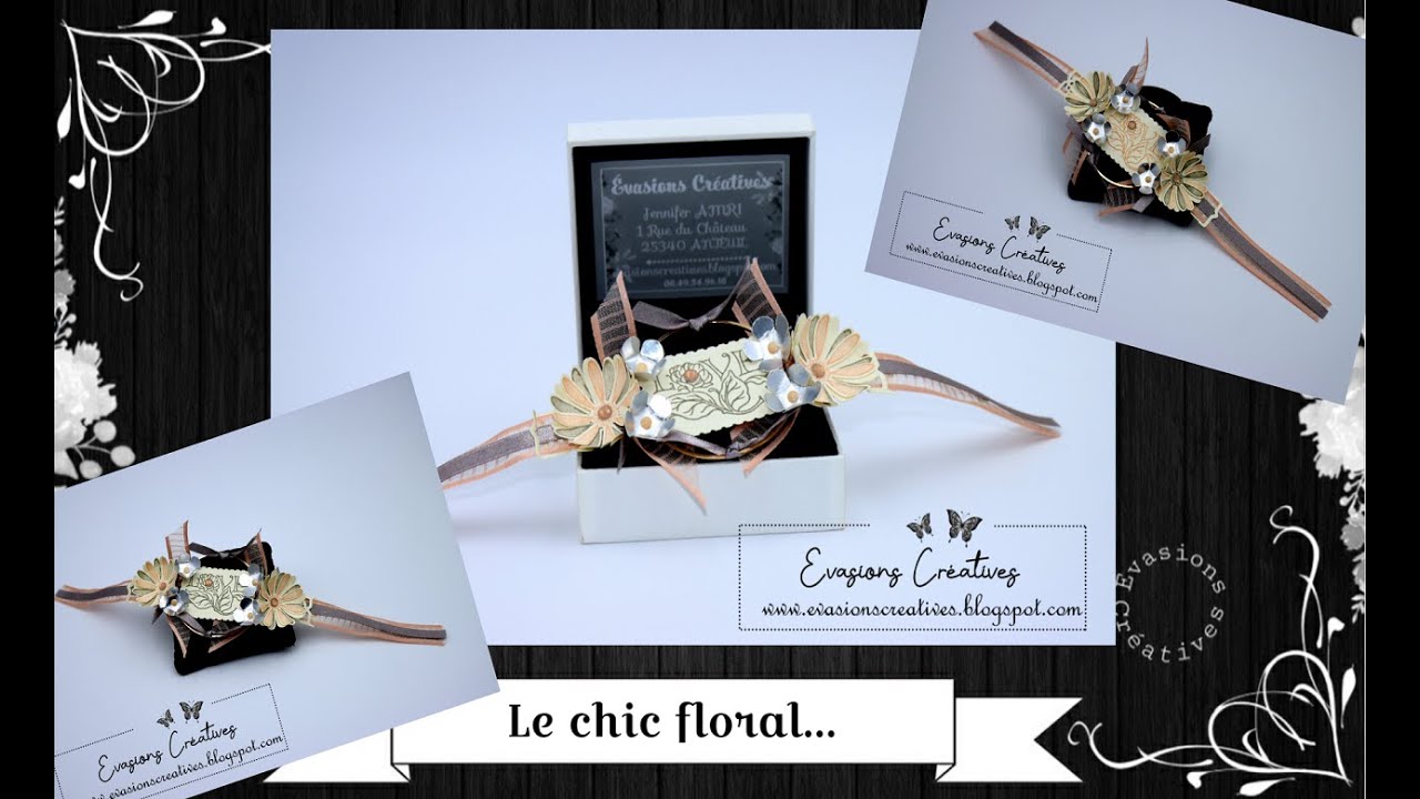 Tutoriel-Vidéo { Grandes Occasions } Le chic floral par Évasions Créatives
