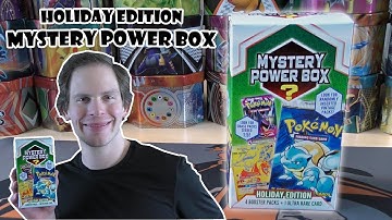 Holiday Edition Pokemon Mystery Power Box Opening