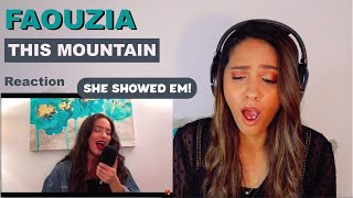 Faouzia - This Mountain (Acoustic) | REACTION!!