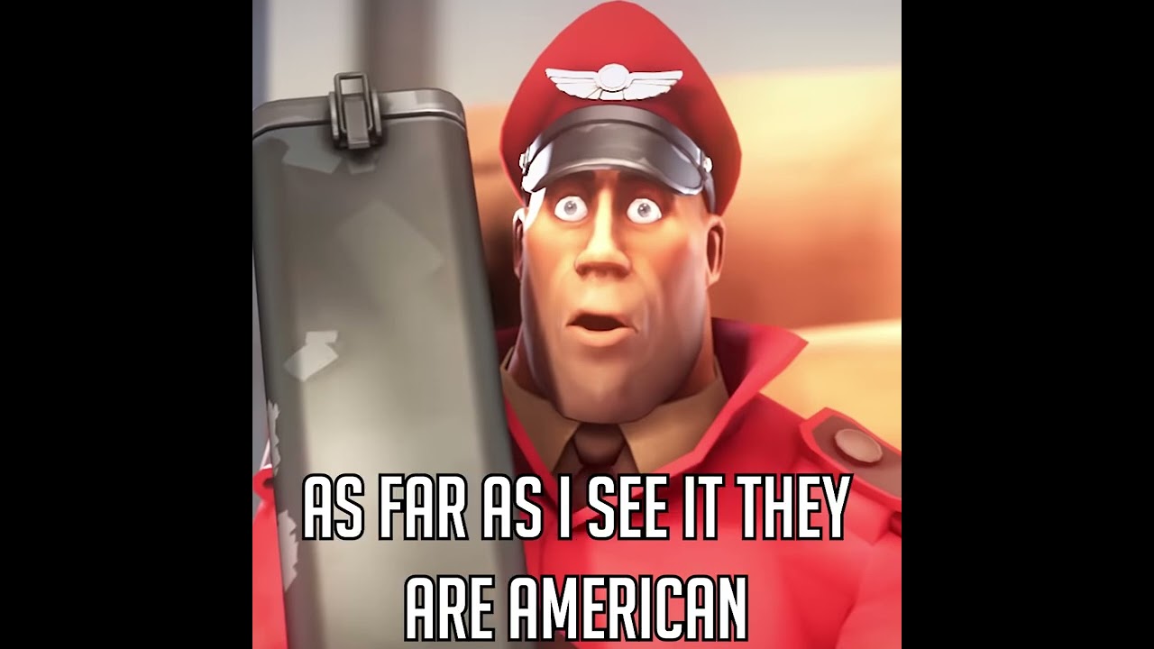 Soldier Hates Americans!?! 🦅😠 (TF2)