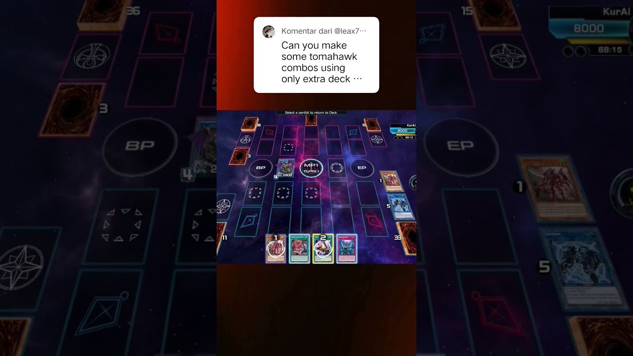 Galaxy Tomahawk Engine draw 4 card & special summon monster from hand