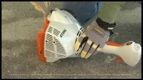 STIHL HT 56 CE Pole Pruner  How to Unflood