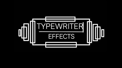 Kinemaster typewriter effects