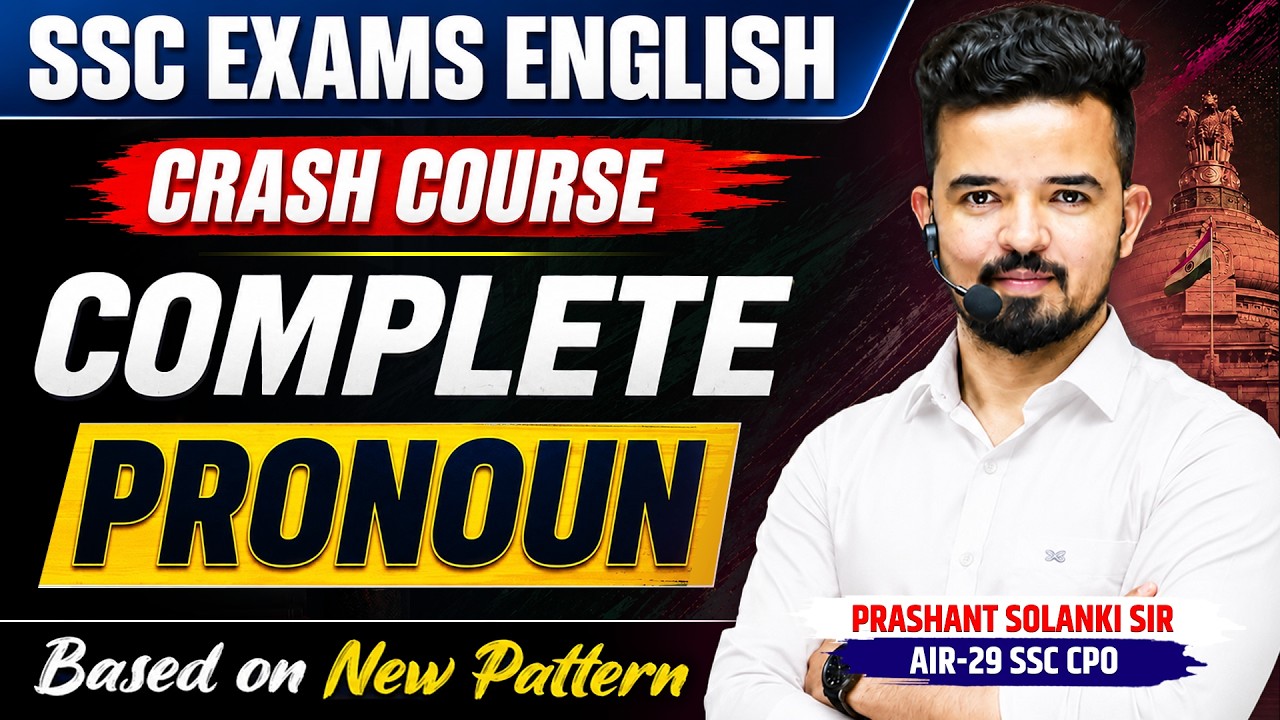 English Crash Course ...! Class - 05 ft. Prashant Solanki Sir | SSC CGL ...