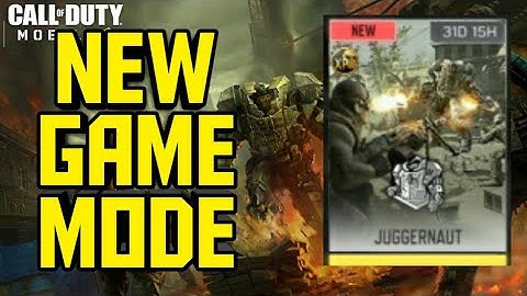 *NEW* Juggernaut GAMEMODE Realeased im COD MOBILE Gameplay!!!