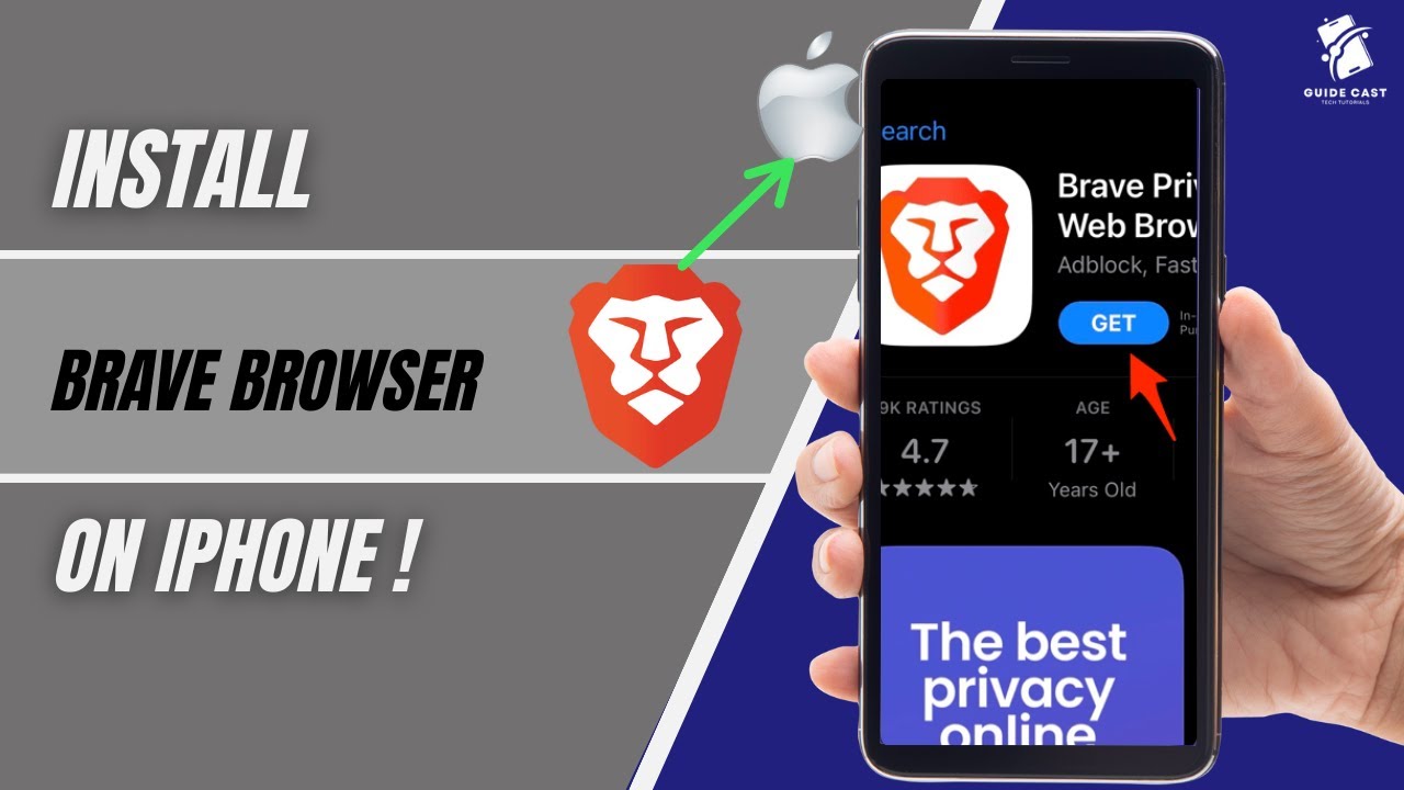 How To Install Brave Browser on iPhone (2025) - YouTube
