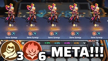 SCAVENGER EMBERLORD COMBO USING VALE | MAGIC CHESS GO GO META