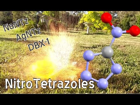 نیترو تترازول ها انفجار و آتش سوزی