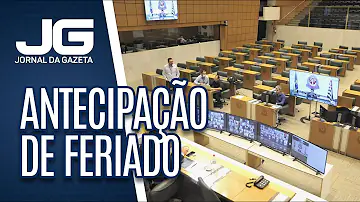Foi antecipado o feriado de 09 de Julho?