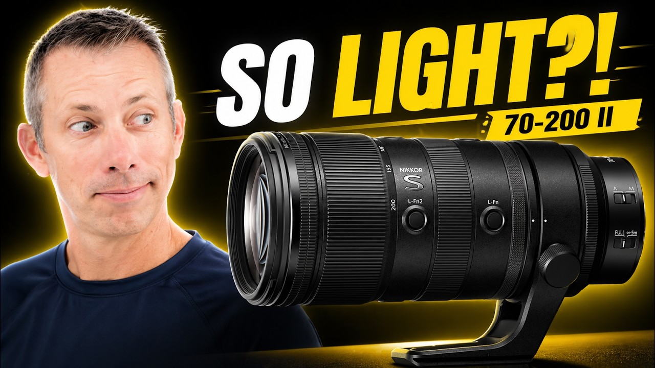 Nikon Z 70-200mm f2.8 VR S II Review Lighter, Faster, Better