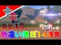 剣盾でも色運が止まらない男の発狂１４連発　【ポケモン剣盾】　【色違いリアクション】