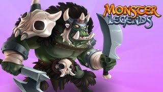 ✅BJORK LEGEND $$ CHIẾN BINH ORC HUYỀN THOẠI  | Monster Legends Game Mobiles Android, Ios screenshot 3