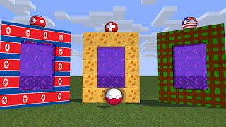 Countryballs School  Custom Portal 2 (Minecraft Animation)