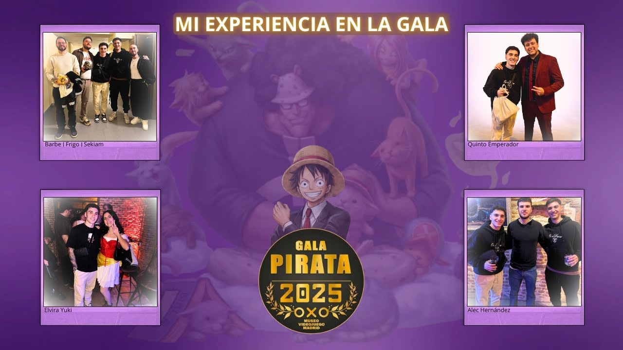 FUI AL MAYOR EVENTO DE ONE PIECE EN ESPAÑA | GALA PIRATA 2025
