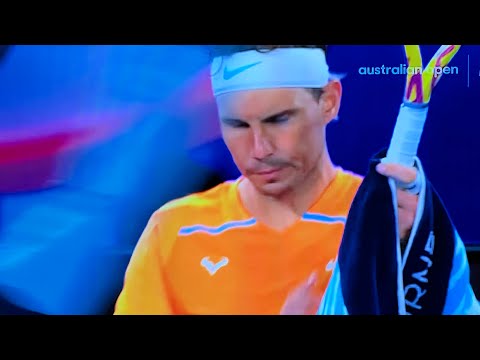 Rafael Nadal Behind McKinsey McDonald 4-6,4-6 In 2023 Australian Open With Injury