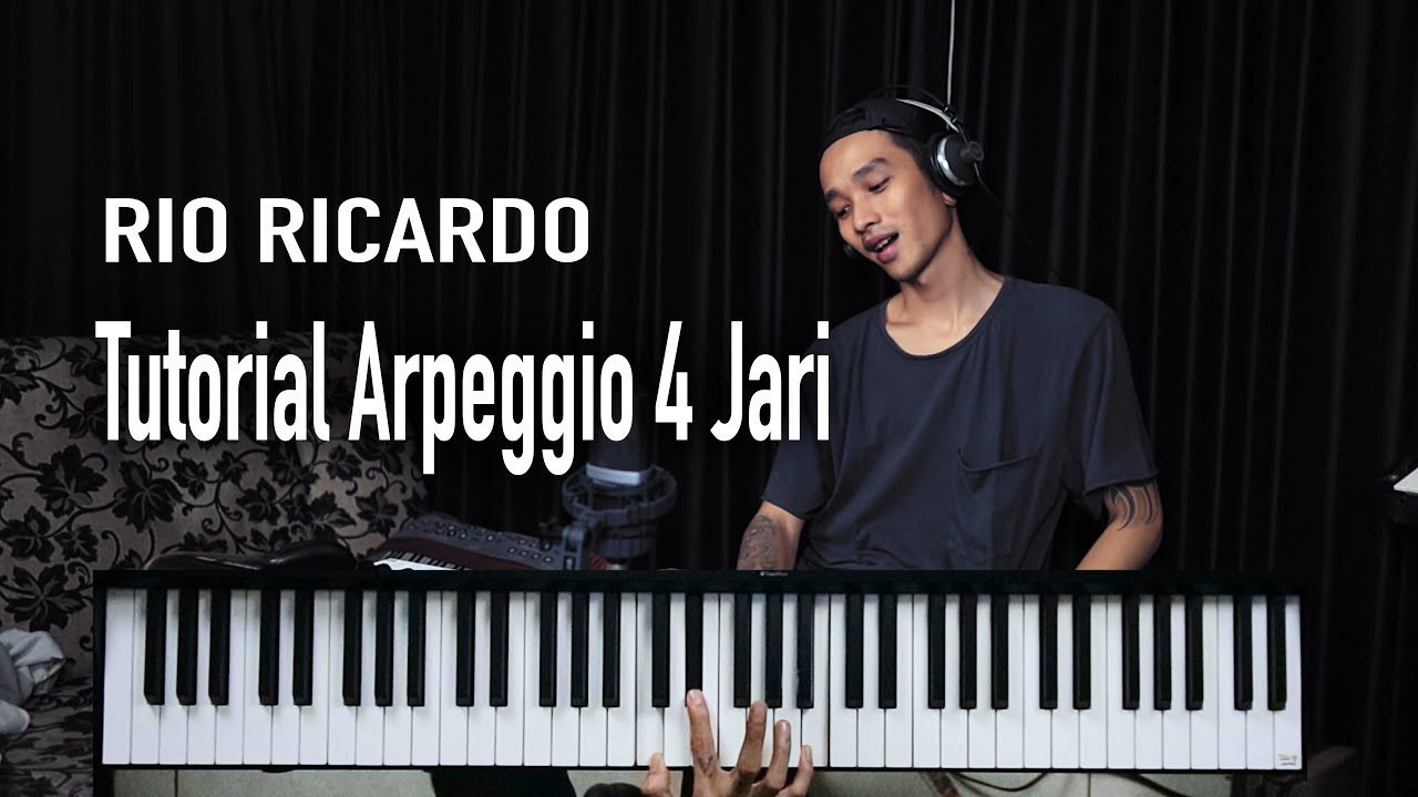 Rio Ricardo - Arpeggio 4 jari (tutorial piano - bahasa Indonesia).