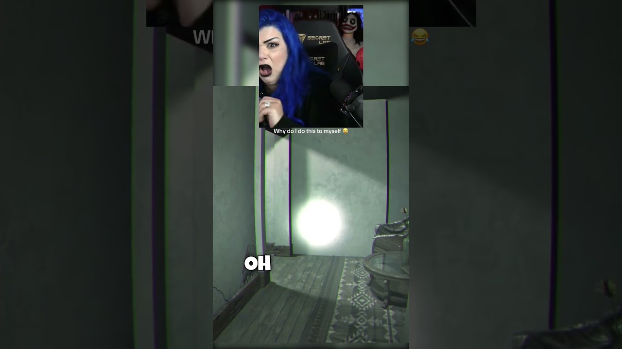 Why do I do this to myself 😂 #horror #gamers #funny