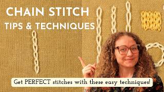 Make the PERFECT chain stitch (techniques that actually work)