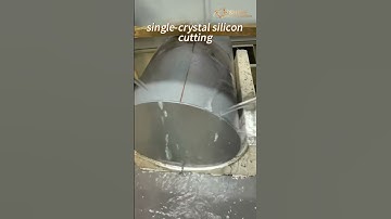Monocrystalline Silicon Wire Cutting – Breaking Technological Boundaries! 🔬 #cuttingmachine#silicon