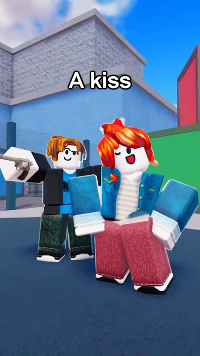Roblox Landing Kiss #roblox #potemer #robloxanimation