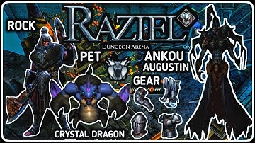 UNLOCKING A PET AND DEFEATING ANKOU AUGUSTIN - RAZIEL: DUNGEON ARENA - ANDROID GAMEPLAY PART 3