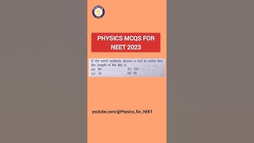 Expected physics mcq with answer and explanation by J Akhter Sir for NEET UG 2023 #Shorts