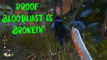 PROOF THAT BLOODLUST NEEDS TO BE NERFED - Dead By Daylight