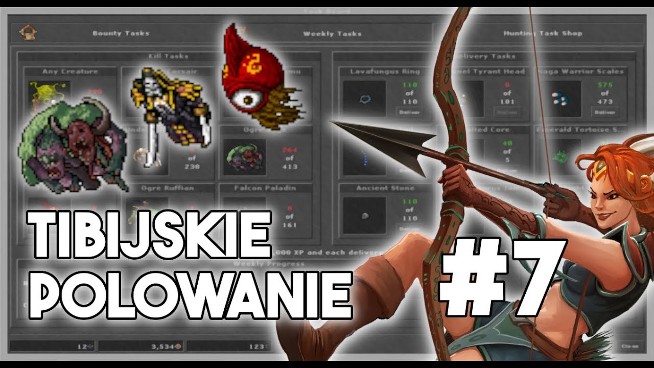 [PL] Tibia - Tibijskie Polowanie | Piraty WRÓCIŁY i znowu GNOMPRONA! #7