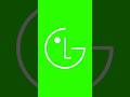 LG Logo | Smiles with New LG Brand Identity | Green screen