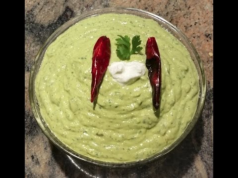 How to make Avocado Dip | Creamy Avocado Sauce Recipe