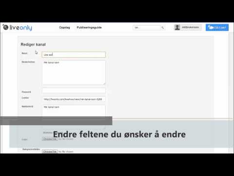 Video: Hvordan Registrere En Kanal