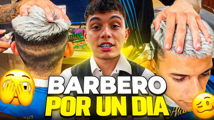 SIENDO BARBERO POR UN DIA!!😱✂