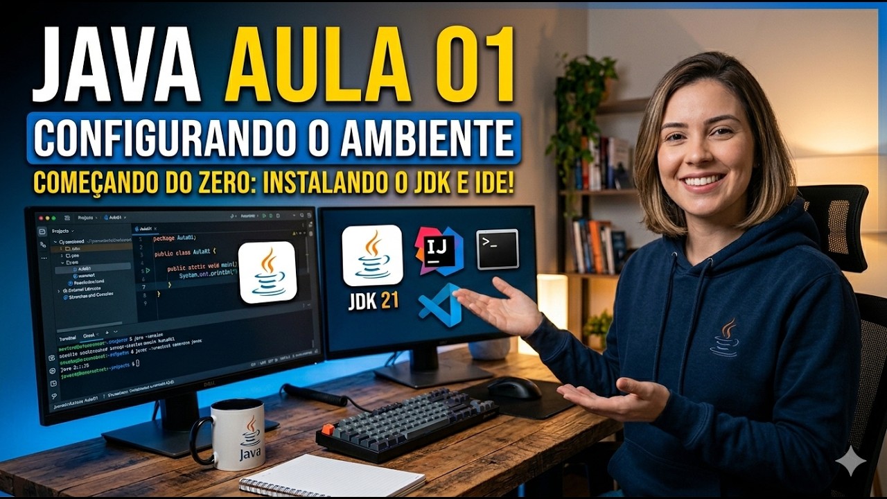 Java aula 01 - Configurando o ambiente - YouTube