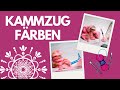 Verfilzter Kammzug retten GEWINNSPIEL🧶 KathieKreativ färbt mit Säurefarben &amp; spinnt jetzt auch noch