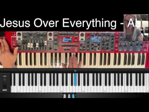 Planetboom - Jesus Over Everything (Piano Tutorial) 